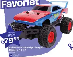 Dreamland Spider-Man 1:12 Dodge Charger Daytona RC 4x4 aanbieding