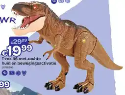 Dreamland T-rex 46 met zachte huid en bewegingsactivatie aanbieding