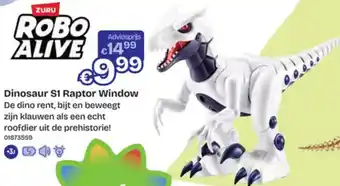 Dreamland Dinosaur S1 Raptor Window aanbieding