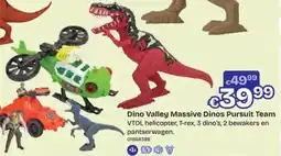 Dreamland Dino Valley Massive Dinos Pursuit Team aanbieding