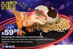 Dreamland Primal Hatch Interactieve Hatching Dino aanbieding