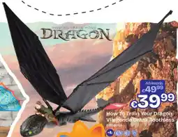 Dreamland How To Train Your Dragon Vliegende Draak Toothless aanbieding