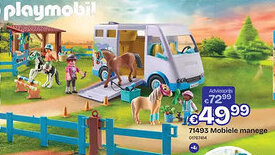 Dreamland playmobil 71493 Mobiele manege aanbieding