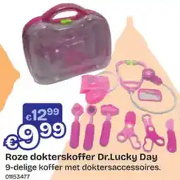Dreamland Roze dokterskoffer Dr.Lucky Day aanbieding