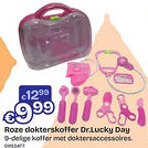 Dreamland Roze dokterskoffer Dr.Lucky Day aanbieding