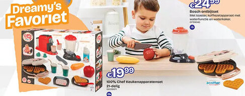Dreamland 100% Chef Keukenapparatenset 21 delig aanbieding