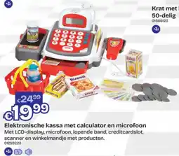 Dreamland Elektronische kassa met calculator en microfoon aanbieding
