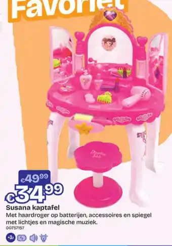 Dreamland Susana kaptafel aanbieding