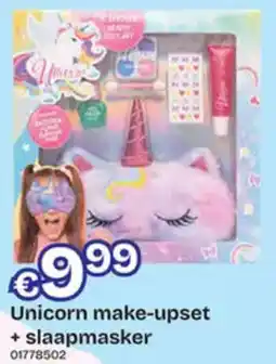 Dreamland Unicorn make-upset + slaapmasker aanbieding