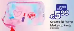 Dreamland Create it! Furry Make-up tasje aanbieding
