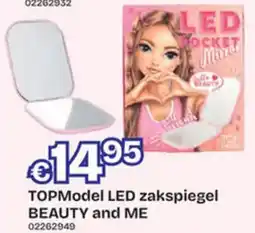 Dreamland TOPModel LED zakspiegel BEAUTY and ME aanbieding
