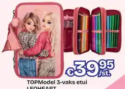Dreamland TOPModel 3-vaks etui LEOHEART aanbieding