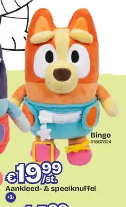 Dreamland Aankleed- & speelknuffel Bingo aanbieding