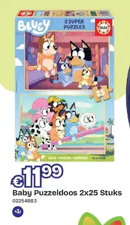 Dreamland Baby Puzzeldoos 2x25 Stuks aanbieding