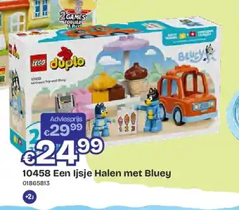 Dreamland 10458 Een Ijsje Halen met Bluey aanbieding