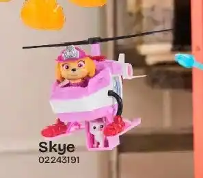 Dreamland Fire Rescue Voertuigen met Pup Skye aanbieding