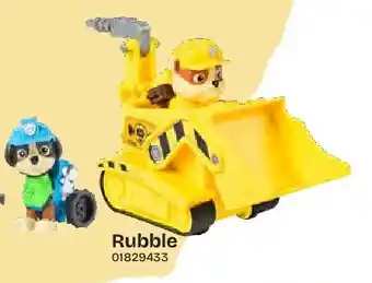 Dreamland Voertuigen met pup Rubble aanbieding