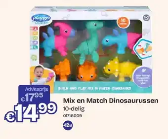 Dreamland Mix en Match Dinosaurussen 10-delig aanbieding