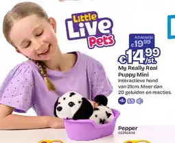 Dreamland My Really Real Puppy Mini Pepper aanbieding
