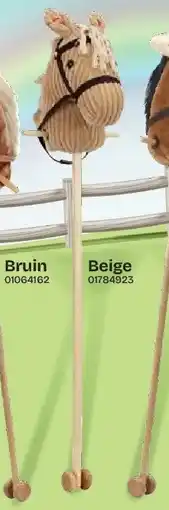 Dreamland Stokpaardjes Beige aanbieding