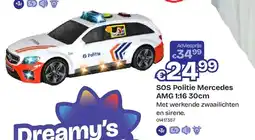 Dreamland SOS Politie Mercedes AMG 1:16 30cm aanbieding