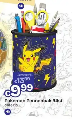 Dreamland Pokémon Pennenbak 54st aanbieding