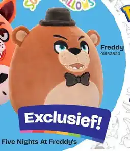 Dreamland Squishmallows Five Nights At Freddy’s 20cm groot! Freddy aanbieding