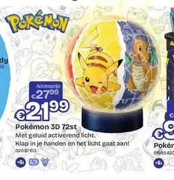 Dreamland Pokémon 3D 72st aanbieding