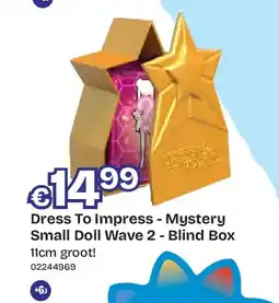 Dreamland Dress To Impress - Mystery Small Doll Wave 2 - Blind Box 11cm groot! aanbieding