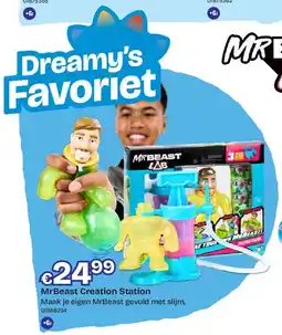 Dreamland MrBeast Creation Station Maak je eigen MrBeast gevuld met slijm aanbieding