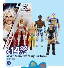 Dreamland WWE Main Event figuur 17cm aanbieding