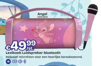 Dreamland Lexibook Luidspreker bluetooth Angel aanbieding