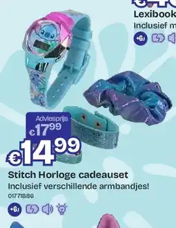 Dreamland Stitch Horloge cadeauset Inclusief verschillende armbandjes! aanbieding