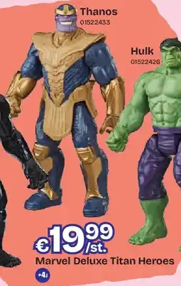 Dreamland Marvel Deluxe Titan Heroes Thanos aanbieding