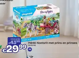 Dreamland Koetsrit met prins en prinses aanbieding