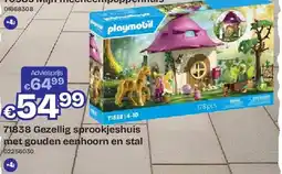 Dreamland Gezellig sprookjeshuis met gouden eenhoorn en stal aanbieding