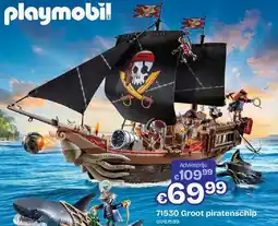 Dreamland Groot piratenschip aanbieding