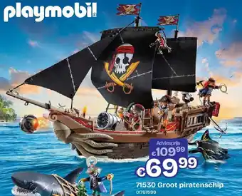 Dreamland Groot piratenschip aanbieding