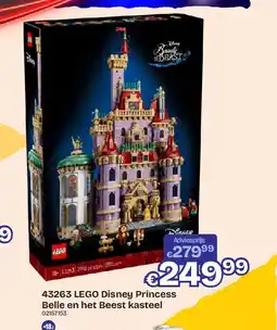 Dreamland 43263 LEGO Disney Princess Belle en het Beest kasteel aanbieding