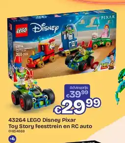 Dreamland 43264 LEGO Disney Pixar Toy Story feesttrein en RC auto aanbieding