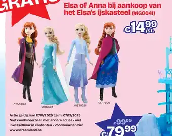 Dreamland Actie geldig va aanbieding