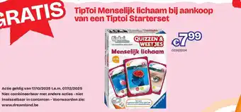Dreamland TipToi Menselijk lichaam bij aankoop van een Tiptoi Starterset aanbieding