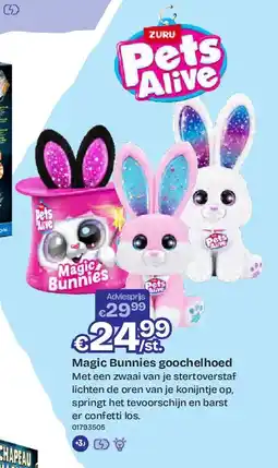 Dreamland Magic Bunnies goochelhoed aanbieding