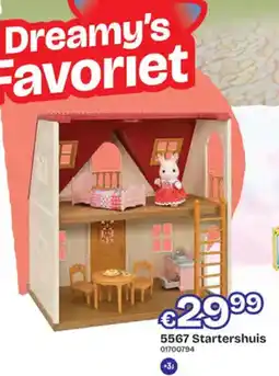 Dreamland Sylvanian Families 5567 Startershuis aanbieding