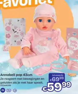 Dreamland Annabell pop aanbieding