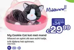 Dreamland My Cookie Cat kat met mand aanbieding