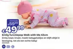 Dreamland Emily functiepop Walk with Me aanbieding