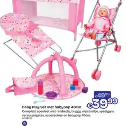 Dreamland Baby Play Set met babypop aanbieding