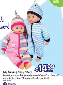 Dreamland My Talking Baby aanbieding