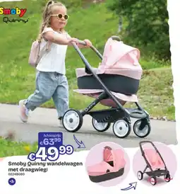 Dreamland Smoby Quinny wandelwagen met draagwiegl aanbieding